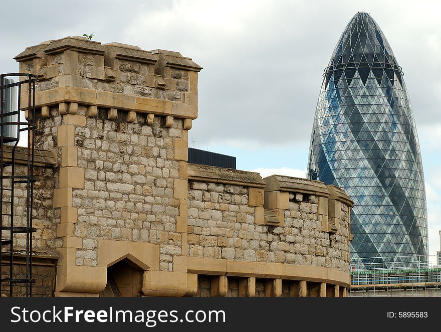 Tower And Gherkin