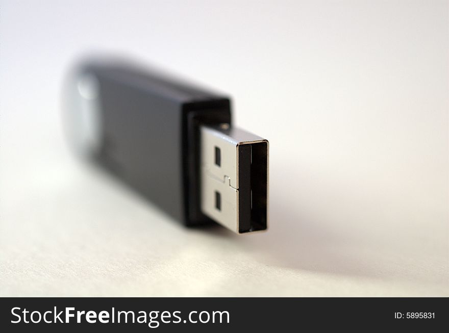 Black usb drive for computer