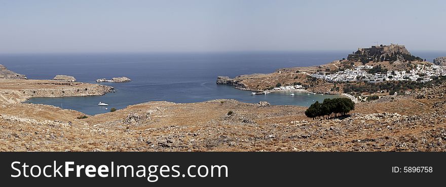 Lindos, Rhodes Panorama