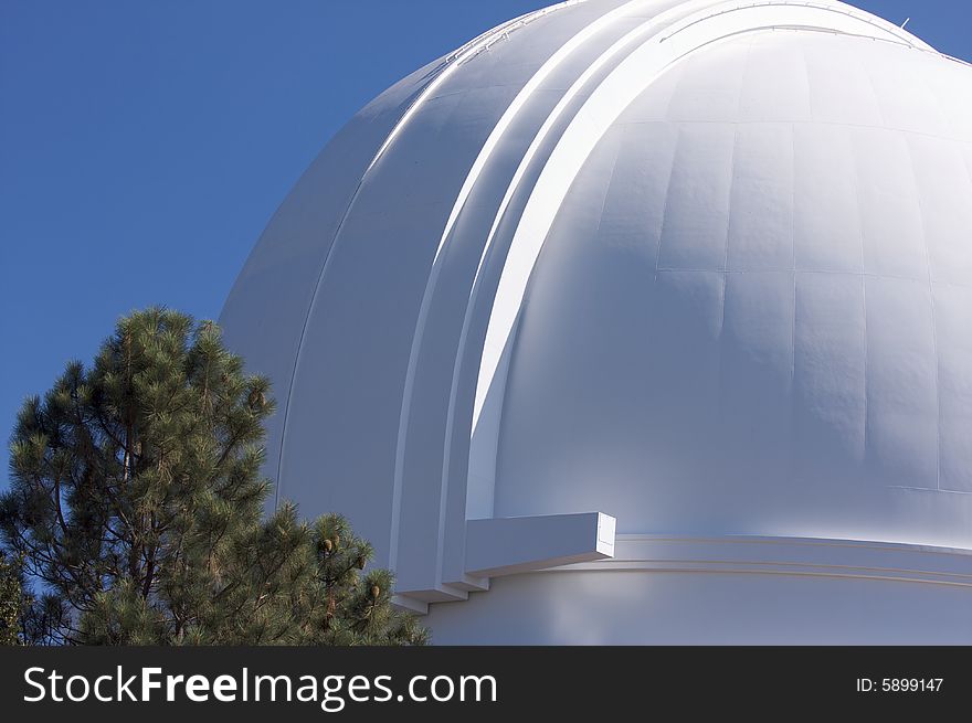 Mt. Palomar Observatory in Southern California