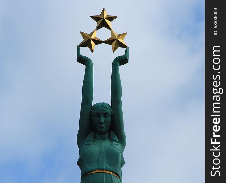 Riga , the Freedom Monument