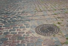 Culvert In Paving Stones Royalty Free Stock Photo Culvert In Paving Stones Royalty Free Stock Photo