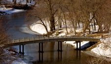 Walk In The Park - Bridge Stock Photos