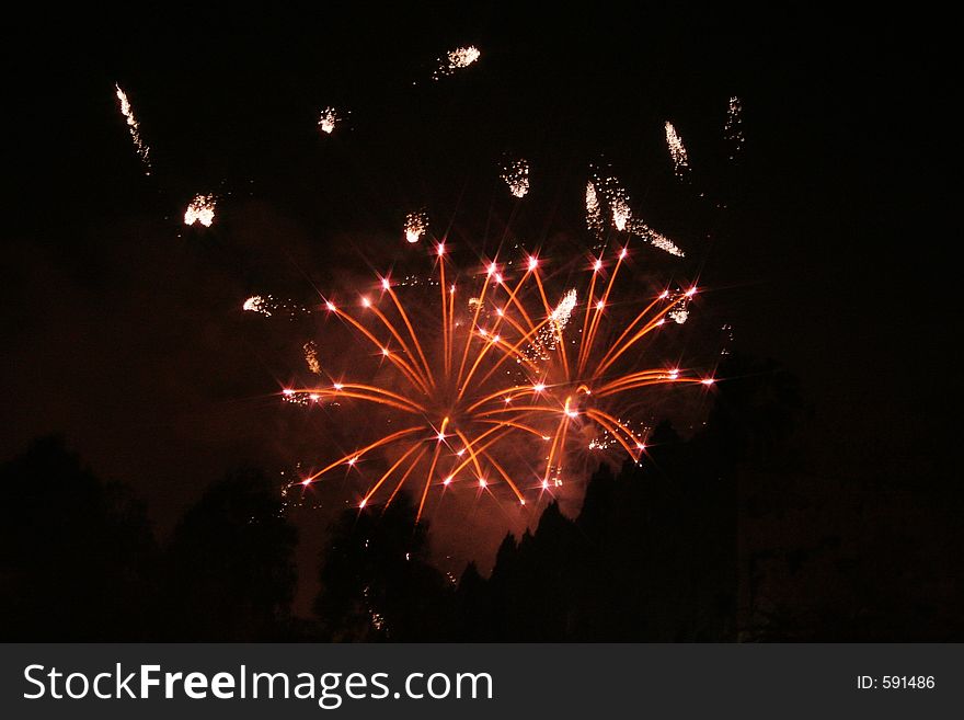 Celebration fireworks