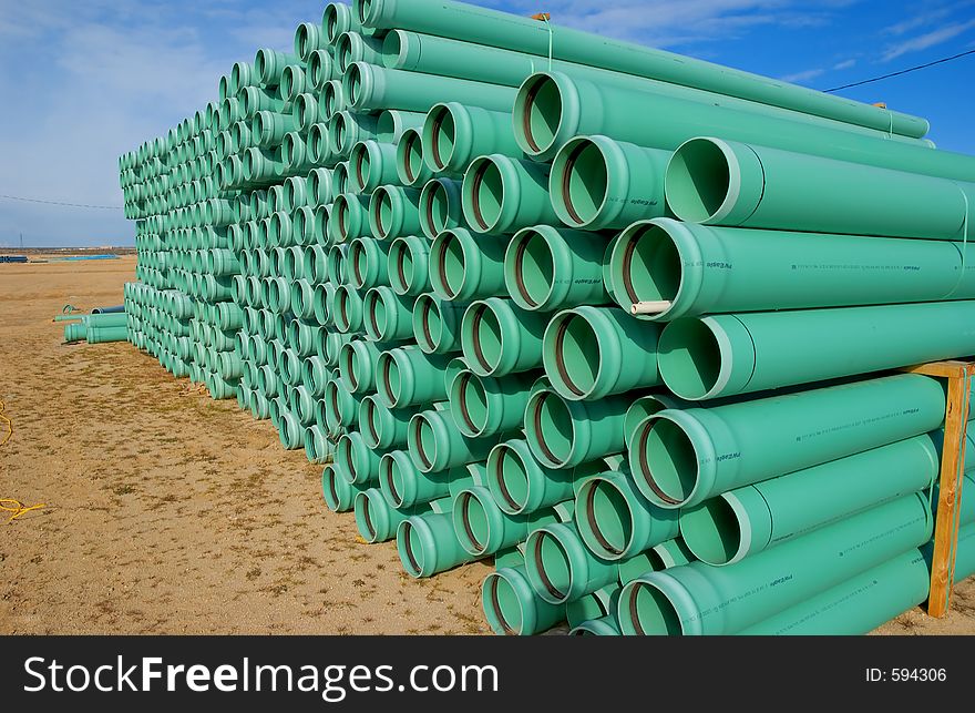 Green pipes