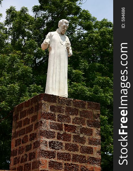 Statue of St Francis in Melaka