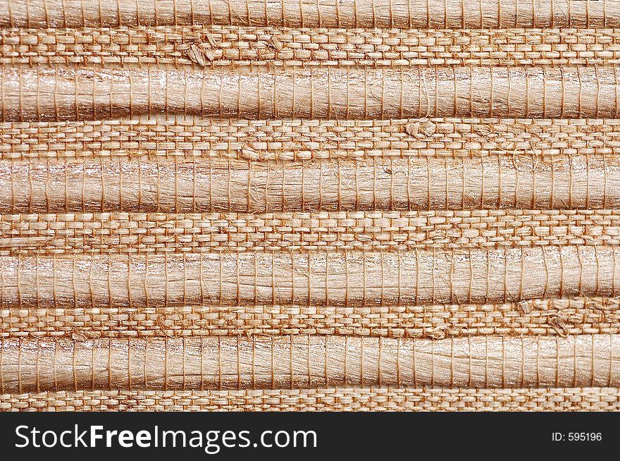 Fabric textile as background - brown stripes