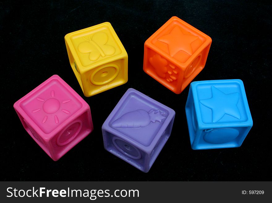 Multiple colors soft cubes (blocks). Multiple colors soft cubes (blocks)