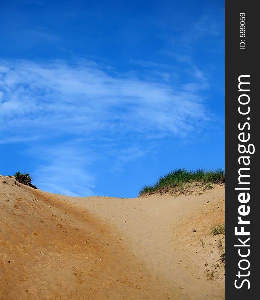 A dune in eastham, massachusetts on cape cod