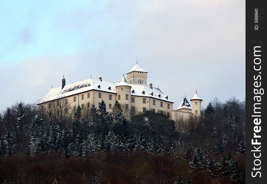 Greifenstein, the castle of the family Stauffenberg in Heiligenstadt Germany. Greifenstein, the castle of the family Stauffenberg in Heiligenstadt Germany