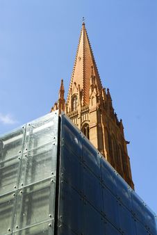 Church Tower Royalty Free Stock Photography Church Tower Royalty Free Stock Photography
