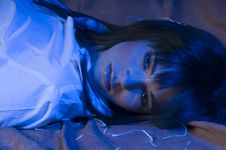 Talya In Blue Stock Images Talya In Blue Stock Images