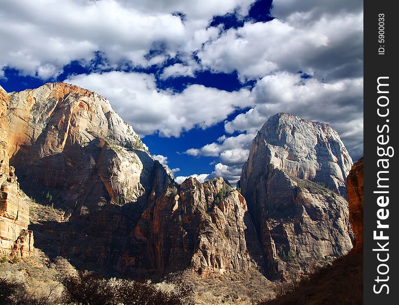 The Zion National Park