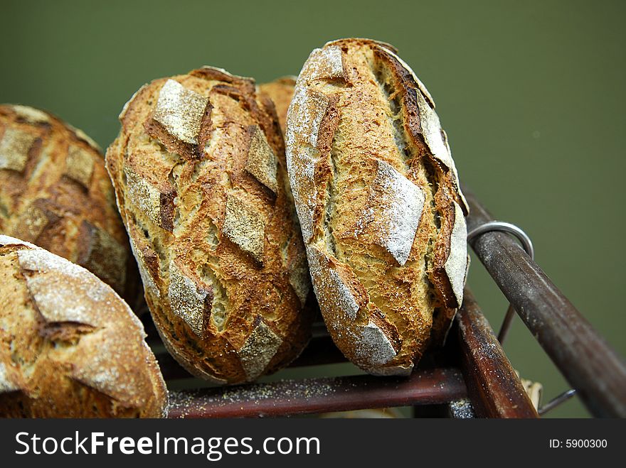 Fresh Brown Breads on Trolly