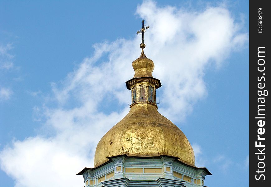 Church A Dome Gold