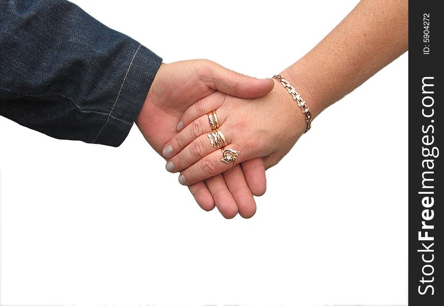 Hands, valuables, rings, man, woman, hand for a hand. Hands, valuables, rings, man, woman, hand for a hand