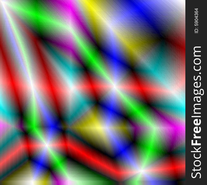 Decorative background, the interlacing of many-colored rays, specks of light, lines and figures. Decorative background, the interlacing of many-colored rays, specks of light, lines and figures.