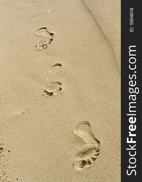 Footprints On The Sand