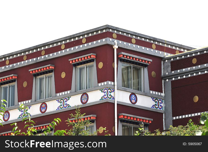 Beautiful tibet house, tibet style