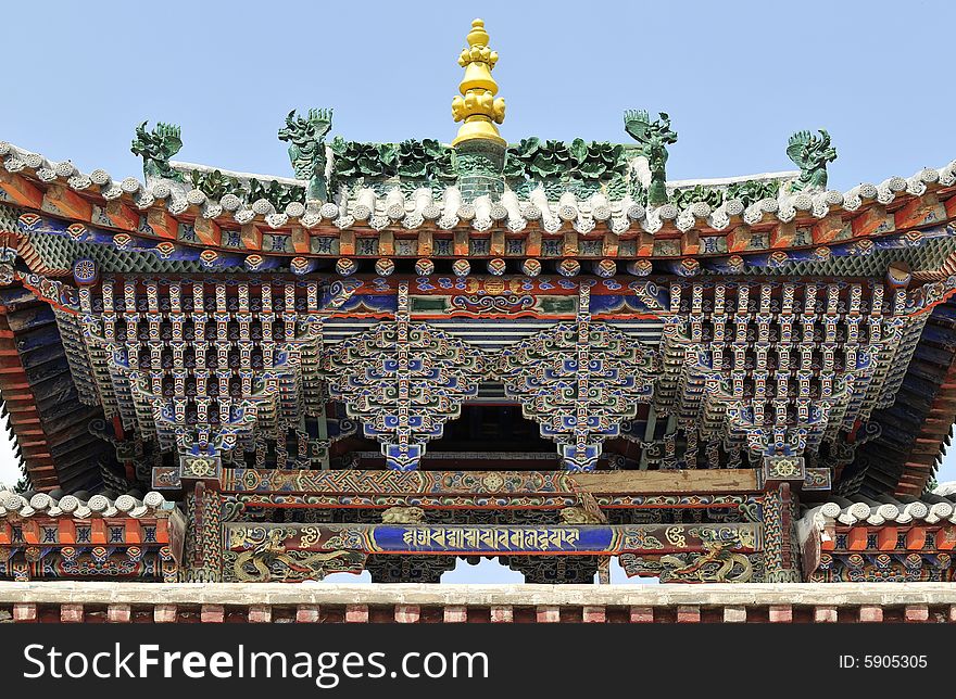 Chinese traditional architecture, decoration of chinese ancient building