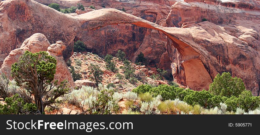 Landscape Arch, Arches National Park, Utah