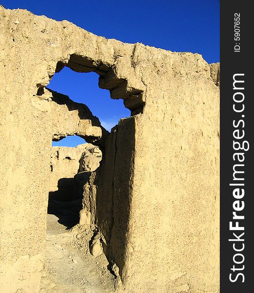 The Ruin Of Guge Kingdom - Door