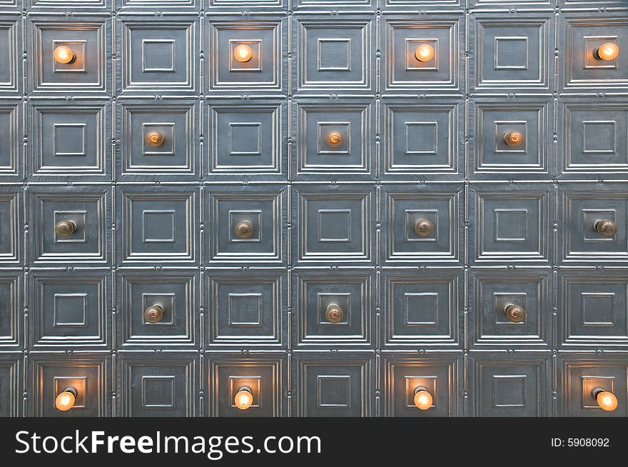 Casino entrance ceiling lights