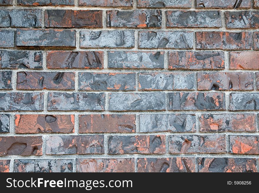 Old grunge wall -closeup texture and background