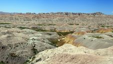 Badlands Panorama Stock Photography Badlands Panorama Stock Photography