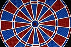 Dartboard Stock Image