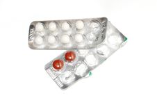 Tablets In Packing Royalty Free Stock Photography Tablets In Packing Royalty Free Stock Photography