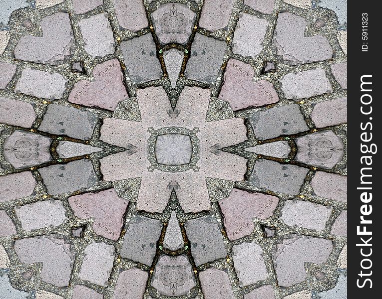 Seamless Stone Ground Texture Background