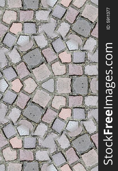 Seamless Stone Ground Texture Background