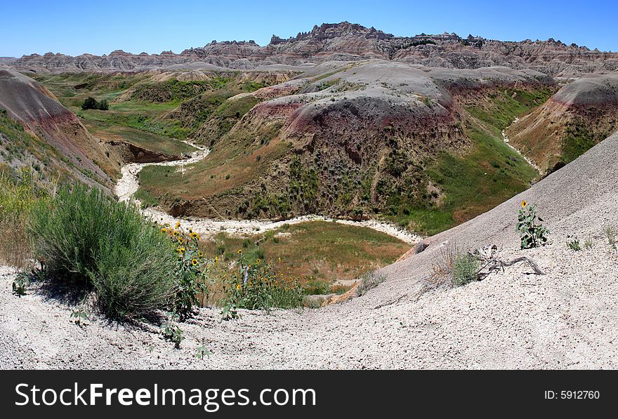 Badlands panorama