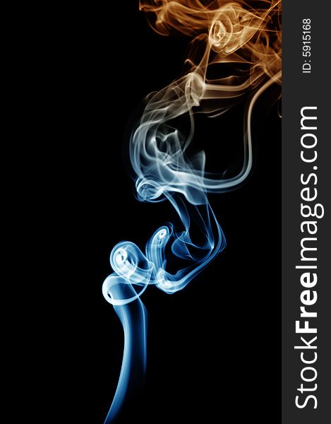 Abstract smoke background