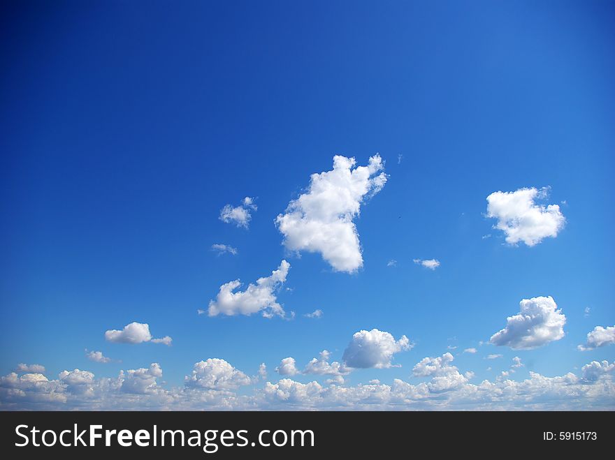 Blue sky background with a tiny clouds. Blue sky background with a tiny clouds