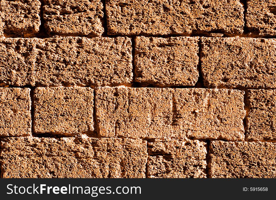 Abstract stone brick wall background