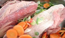 Meat And Ingredient Royalty Free Stock Photography Meat And Ingredient Royalty Free Stock Photography