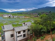 Scenery Landscape Near Lijiang Royalty Free Stock Photos Scenery Landscape Near Lijiang Royalty Free Stock Photos