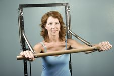 Free Woman Doing A Strength Workout Royalty Free Stock Photo - 5922065