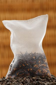 Corn Silk Tea Bag Royalty Free Stock Photo Corn Silk Tea Bag Royalty Free Stock Photo