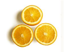 Three Oranges Stock Images Three Oranges Stock Images