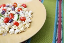 Pasta Salad Royalty Free Stock Photography Pasta Salad Royalty Free Stock Photography