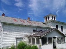 An 1880 S Farmhouse. Royalty Free Stock Photos An 1880 S Farmhouse. Royalty Free Stock Photos