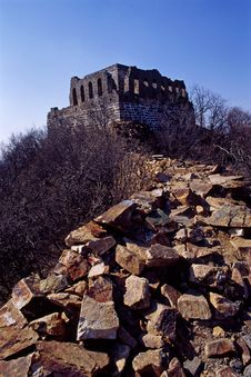 The Great Wall Royalty Free Stock Photography The Great Wall Royalty Free Stock Photography
