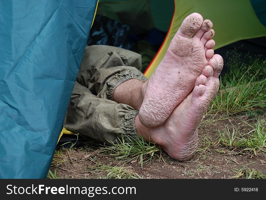 Foot And Tent