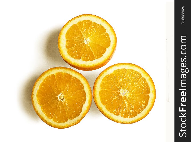 Three oranges