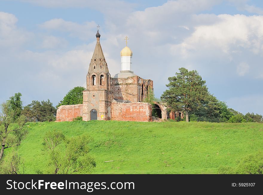 Russian church of 17 centuries