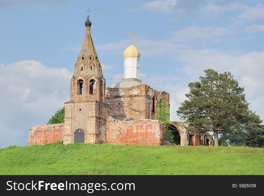 Russian church of 17 centuries