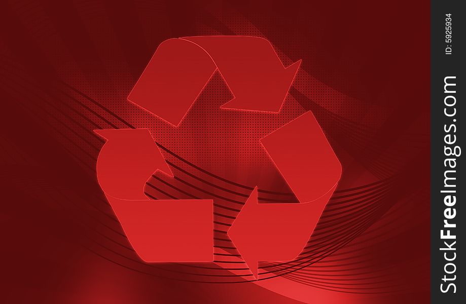 Red recycle